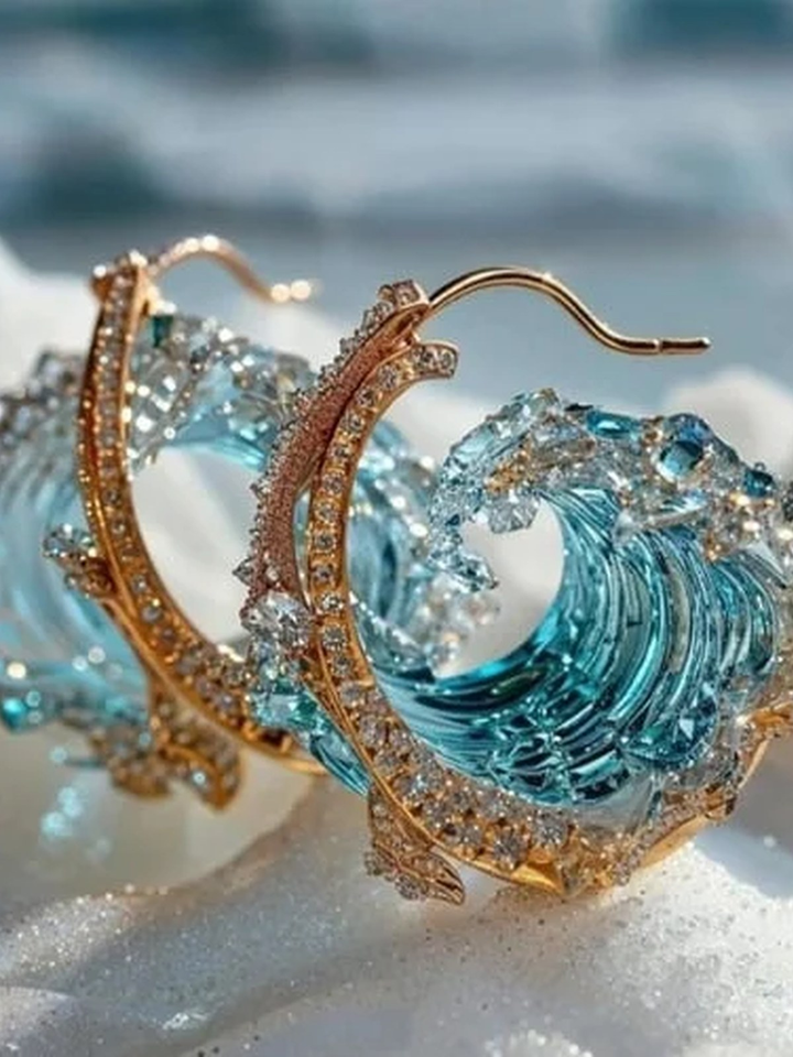 AZURE TIDE EARRINGS