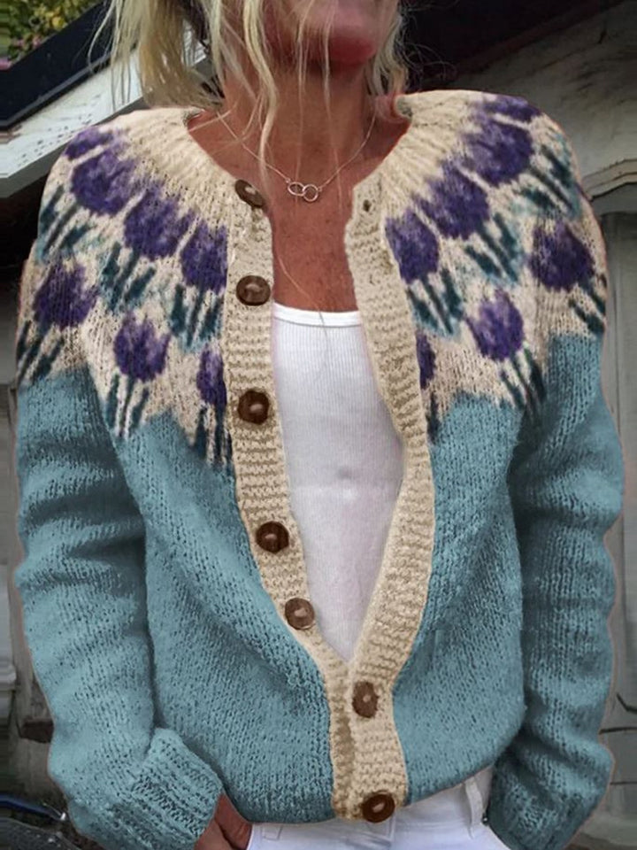 KEIRA | FLORAL SWEATER