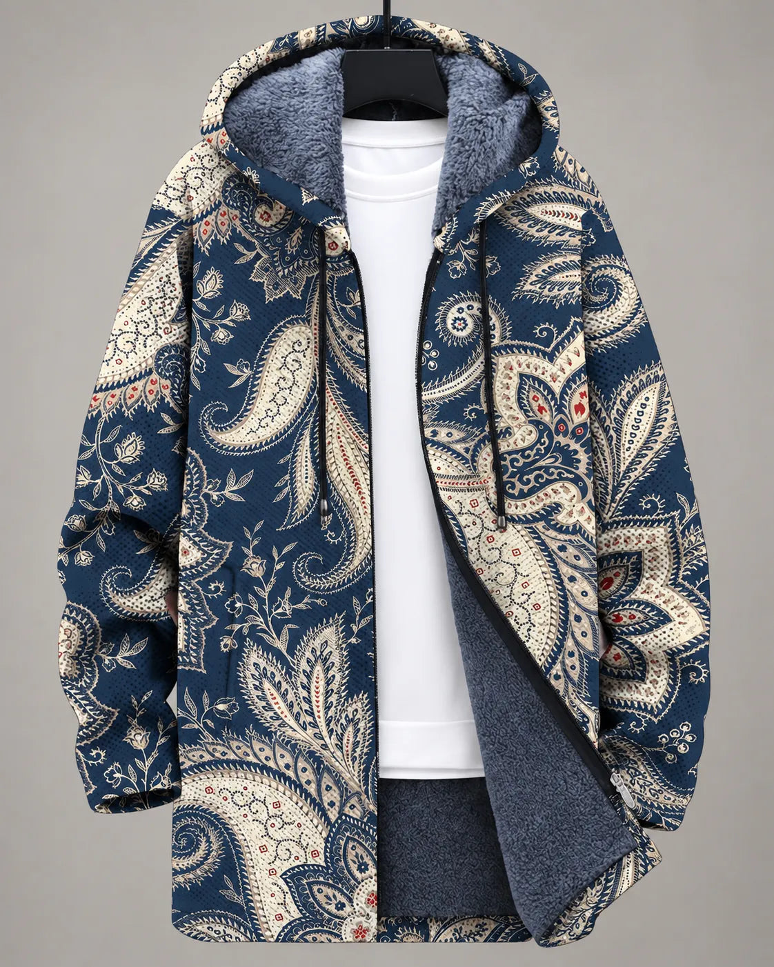 Vivienne | Heritage Paisley Hooded Jacket