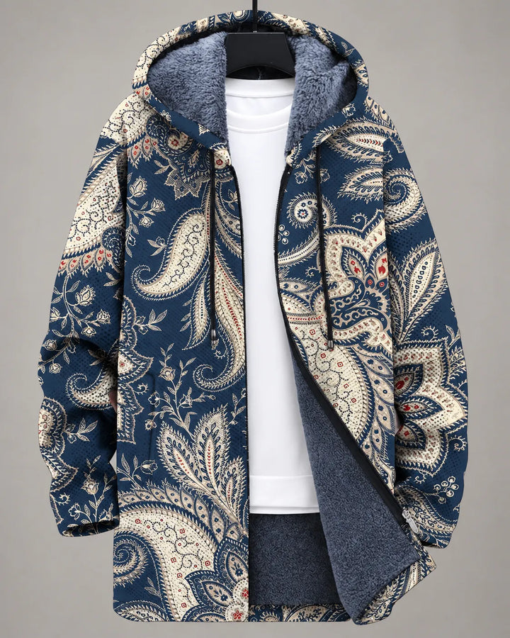 Vivienne | Heritage Paisley Hooded Jacket