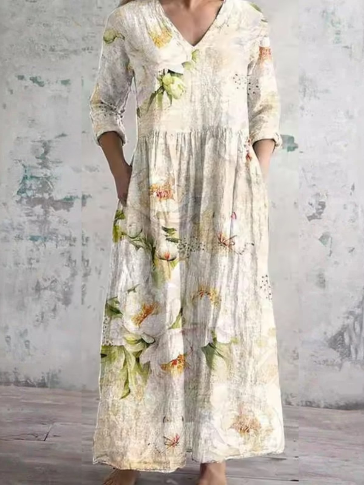 Annette | Floral summer dress