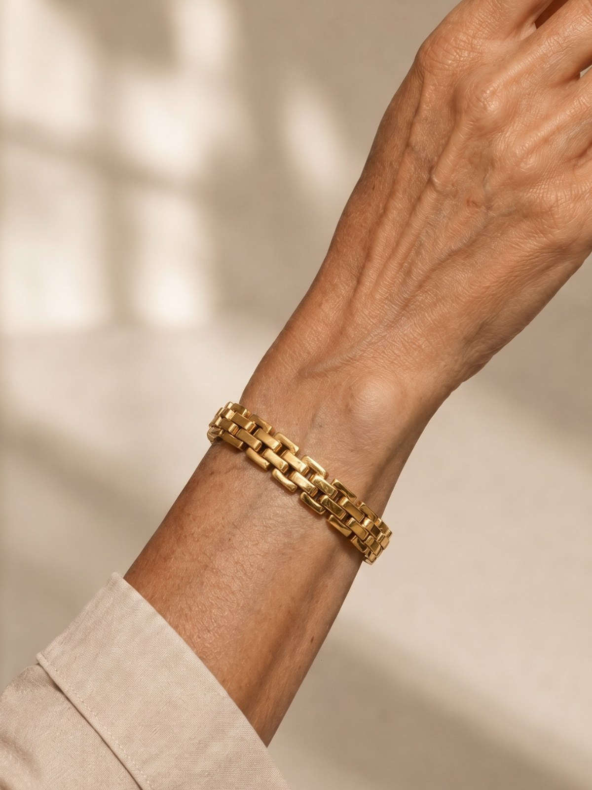 Vios | Double-row link chain bracelet