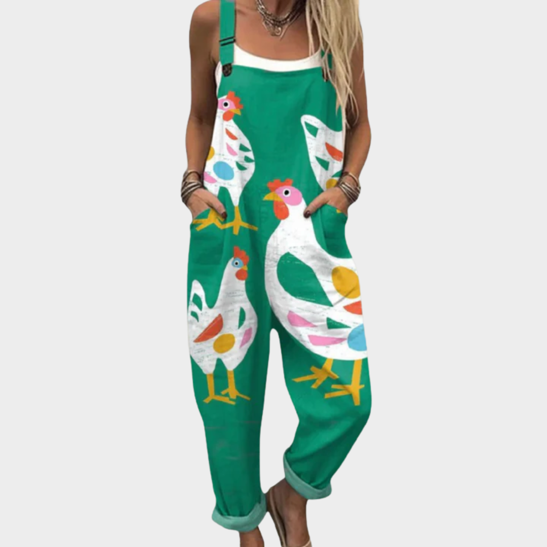 Jumpsuit — Hens, teal green