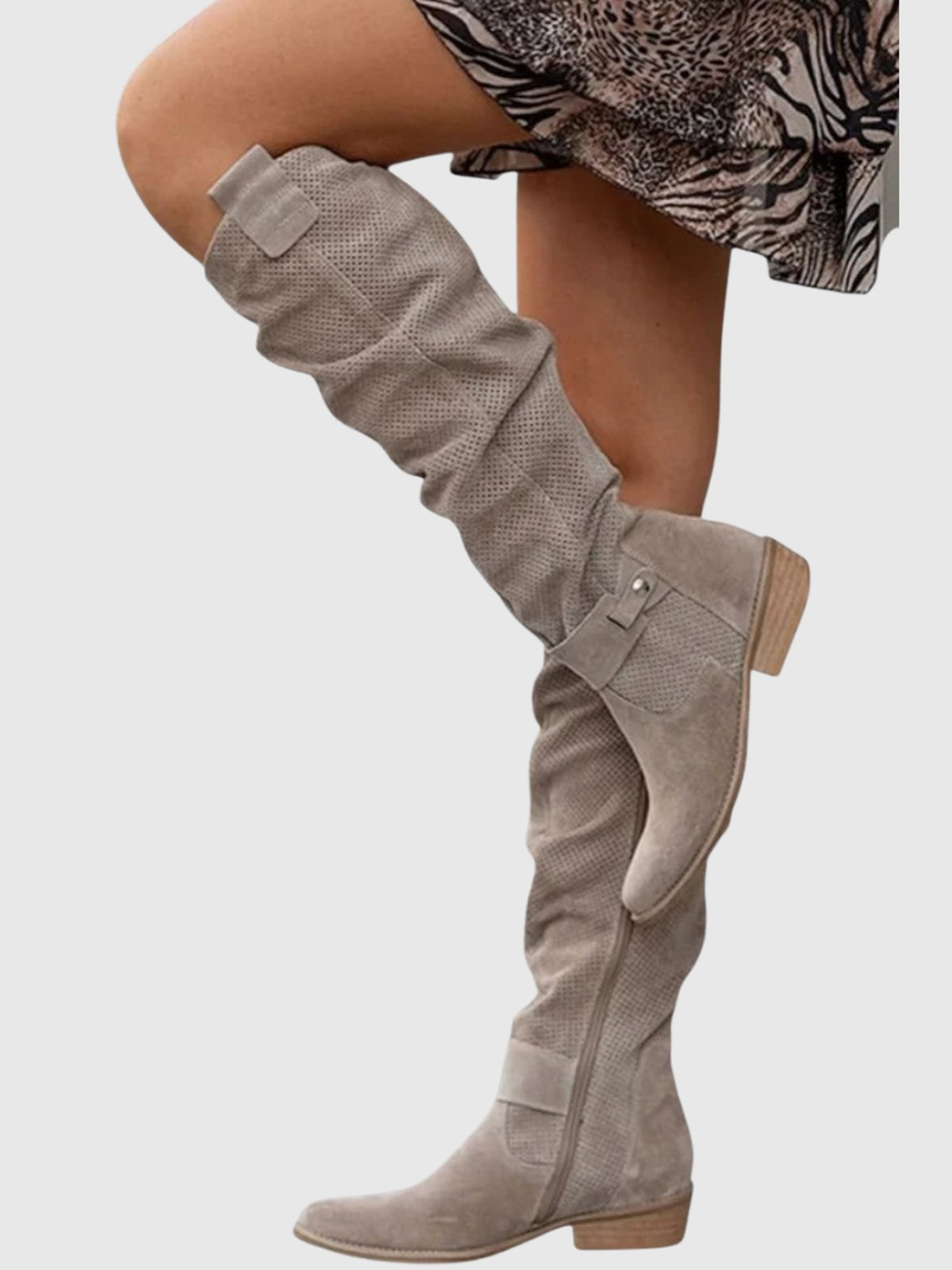 ELVORIA | LUXE KNEE-HIGH LEATHER BOOTS