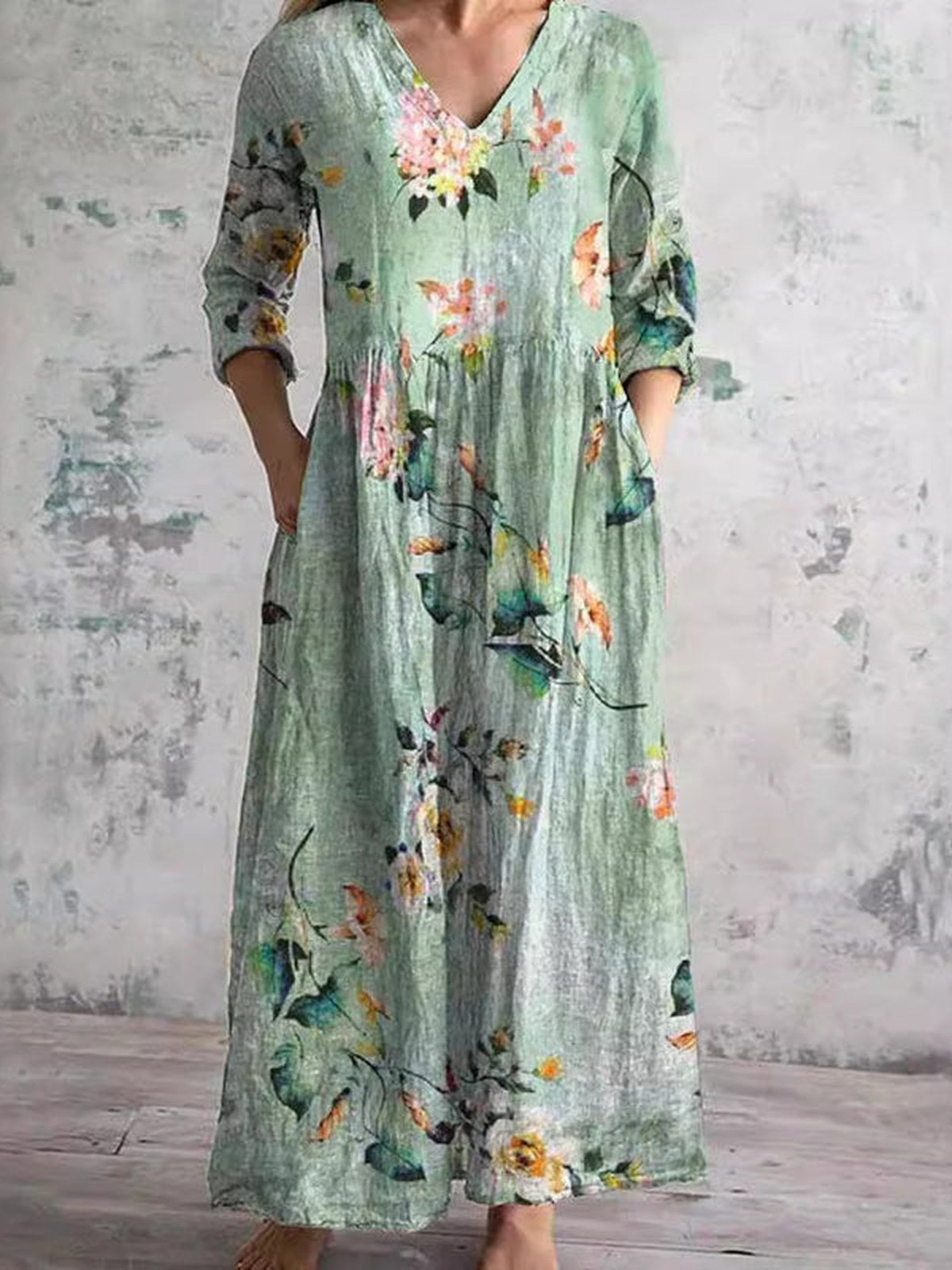 Maya | Floral summer dress