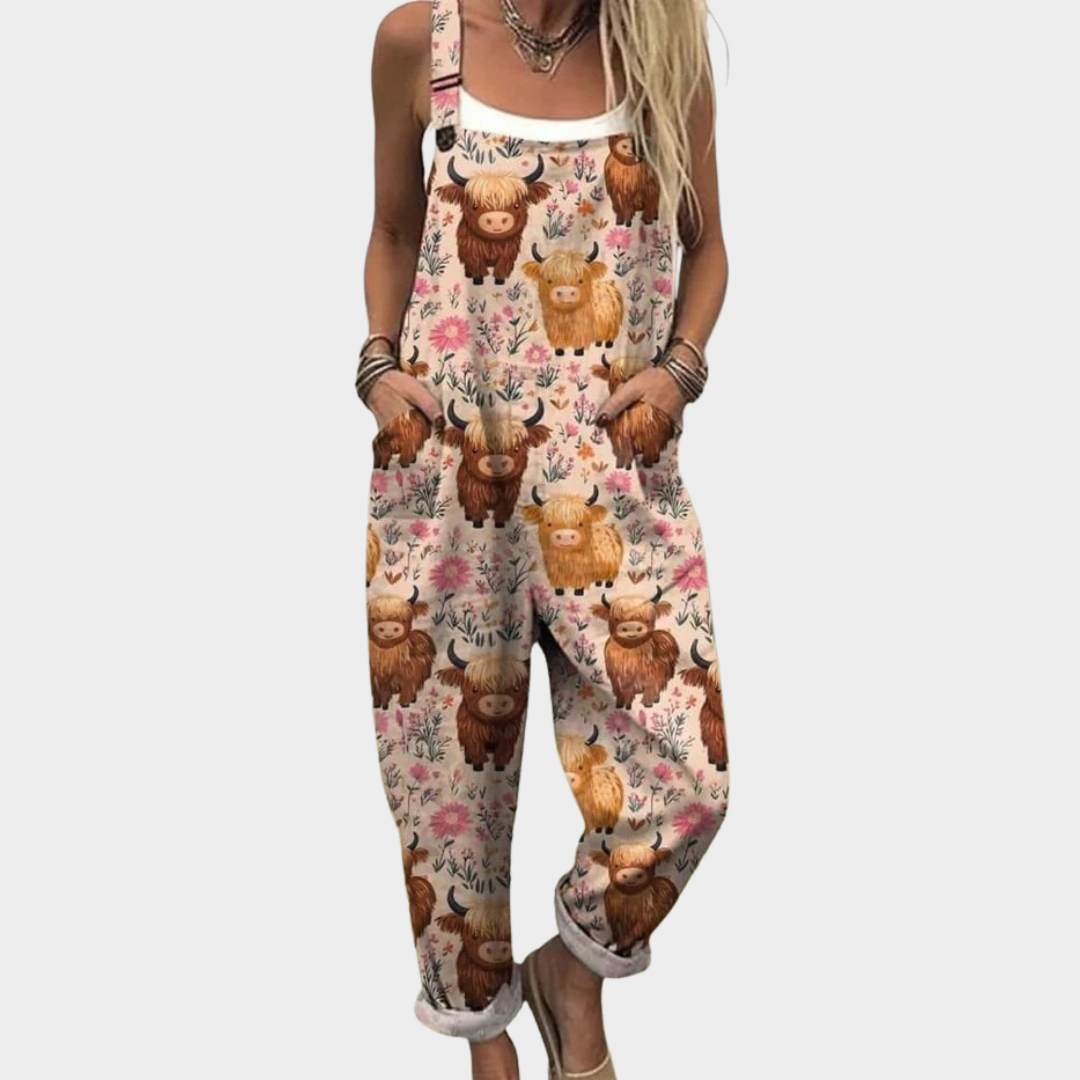 Jumpsuit — Highland cows