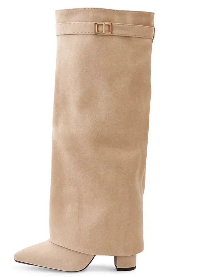 SUEDORA™ | HIGH SUEDE BOOTS