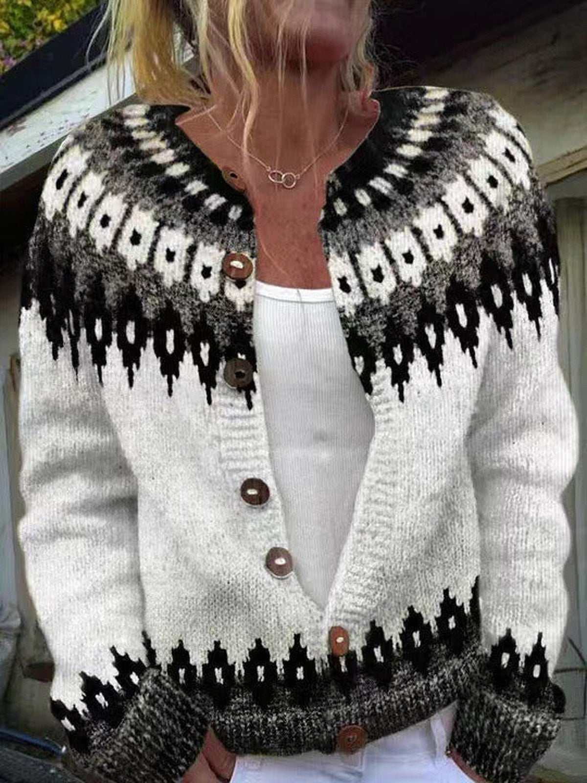 AVA | VINTAGE ICELANDIC CARDIGAN