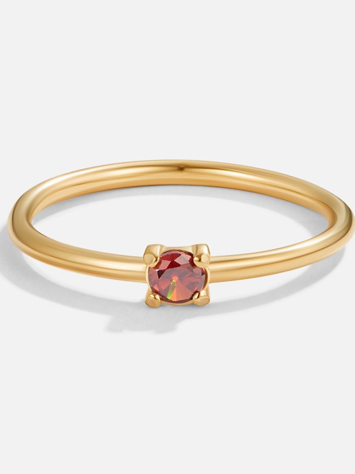 Gold Birthstone Rings