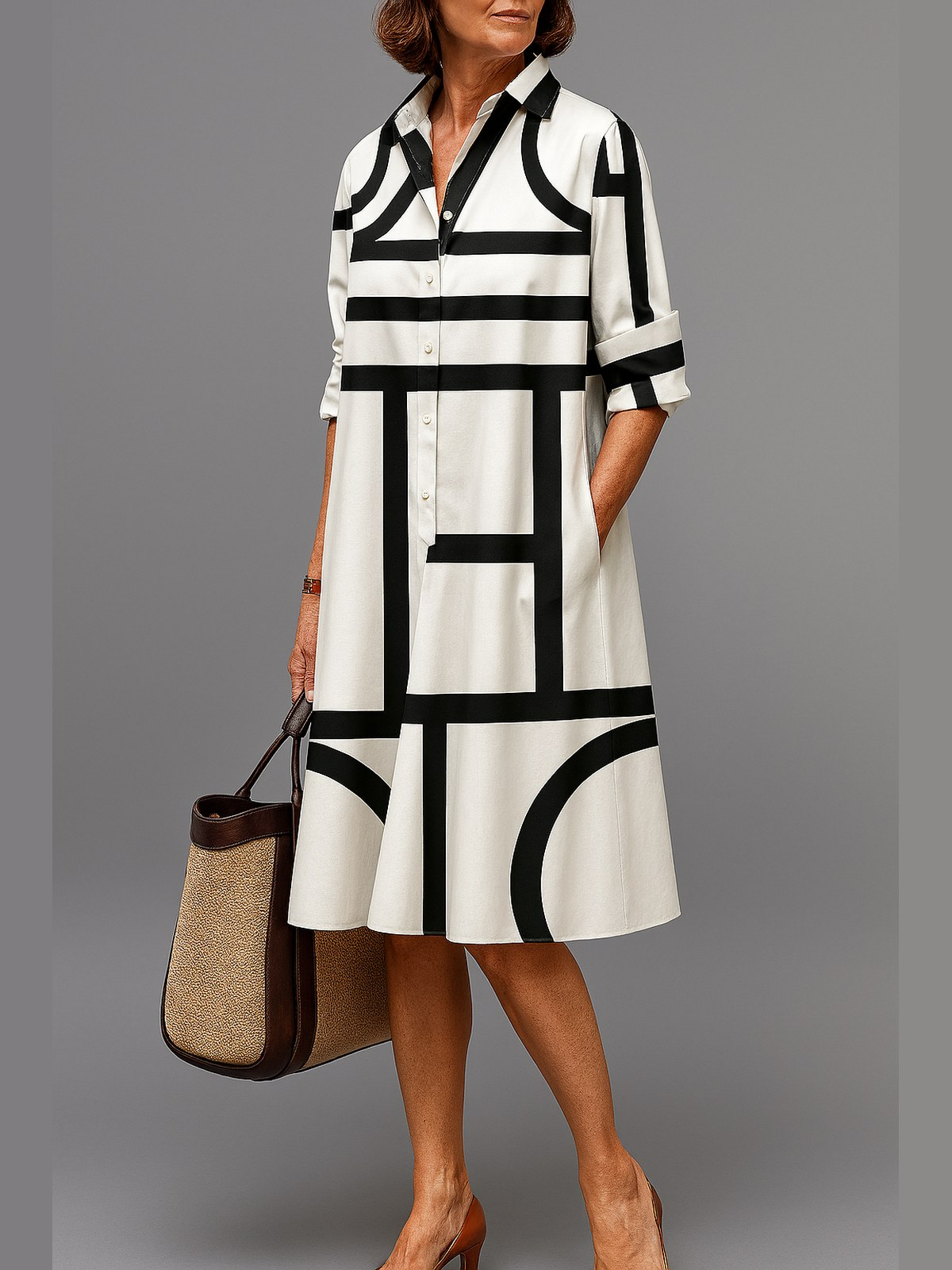 Ellie | Elegant midi dress