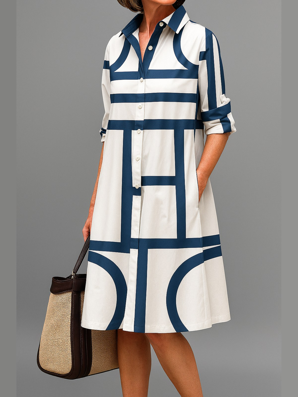 Siena | Refined midi dress
