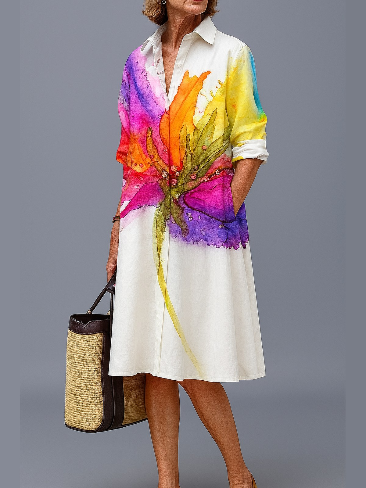 Lydia | Elegant midi dress