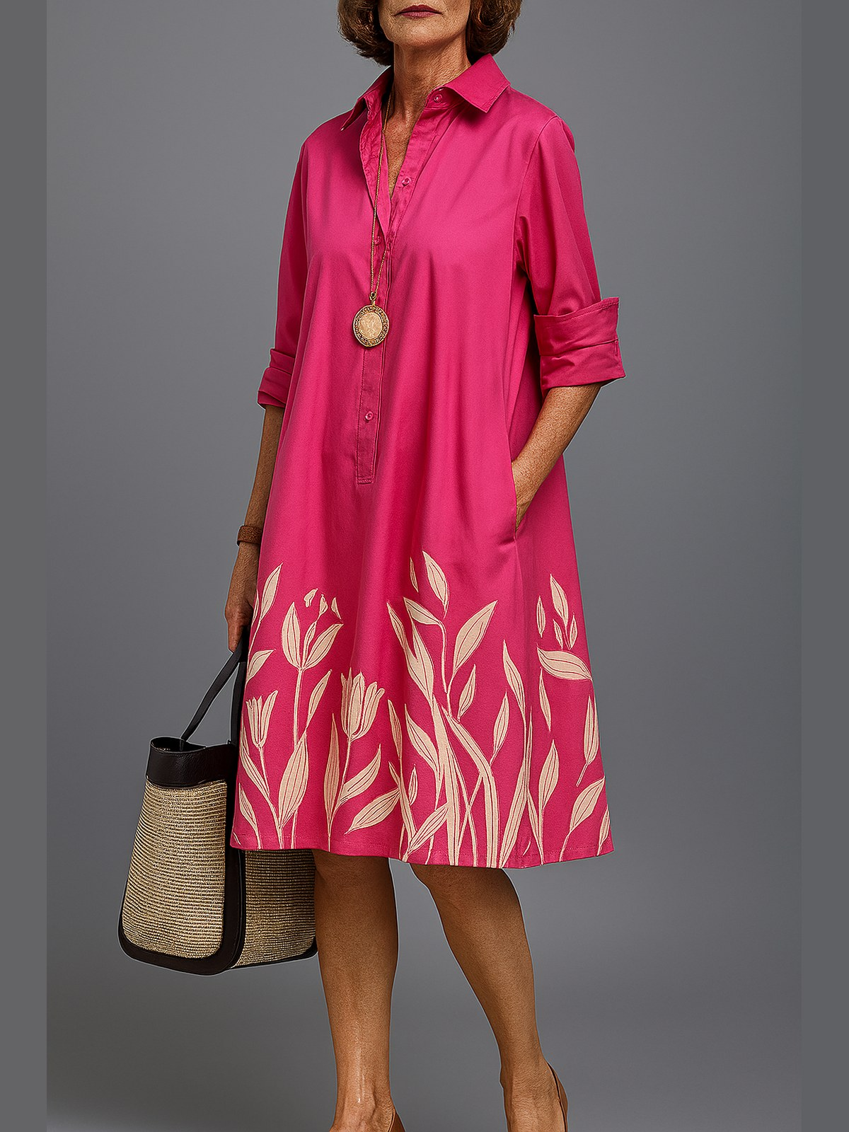 Grace | Easy midi dress