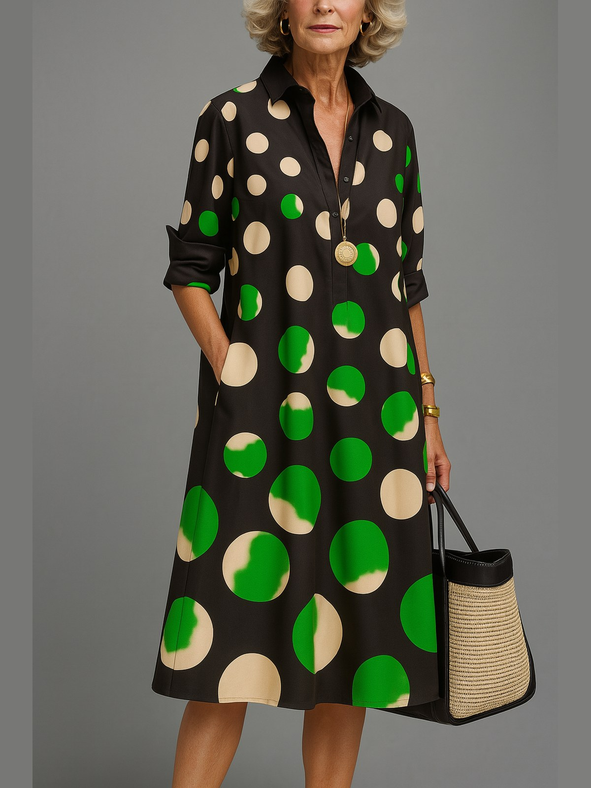Naomi | Elegant midi dress