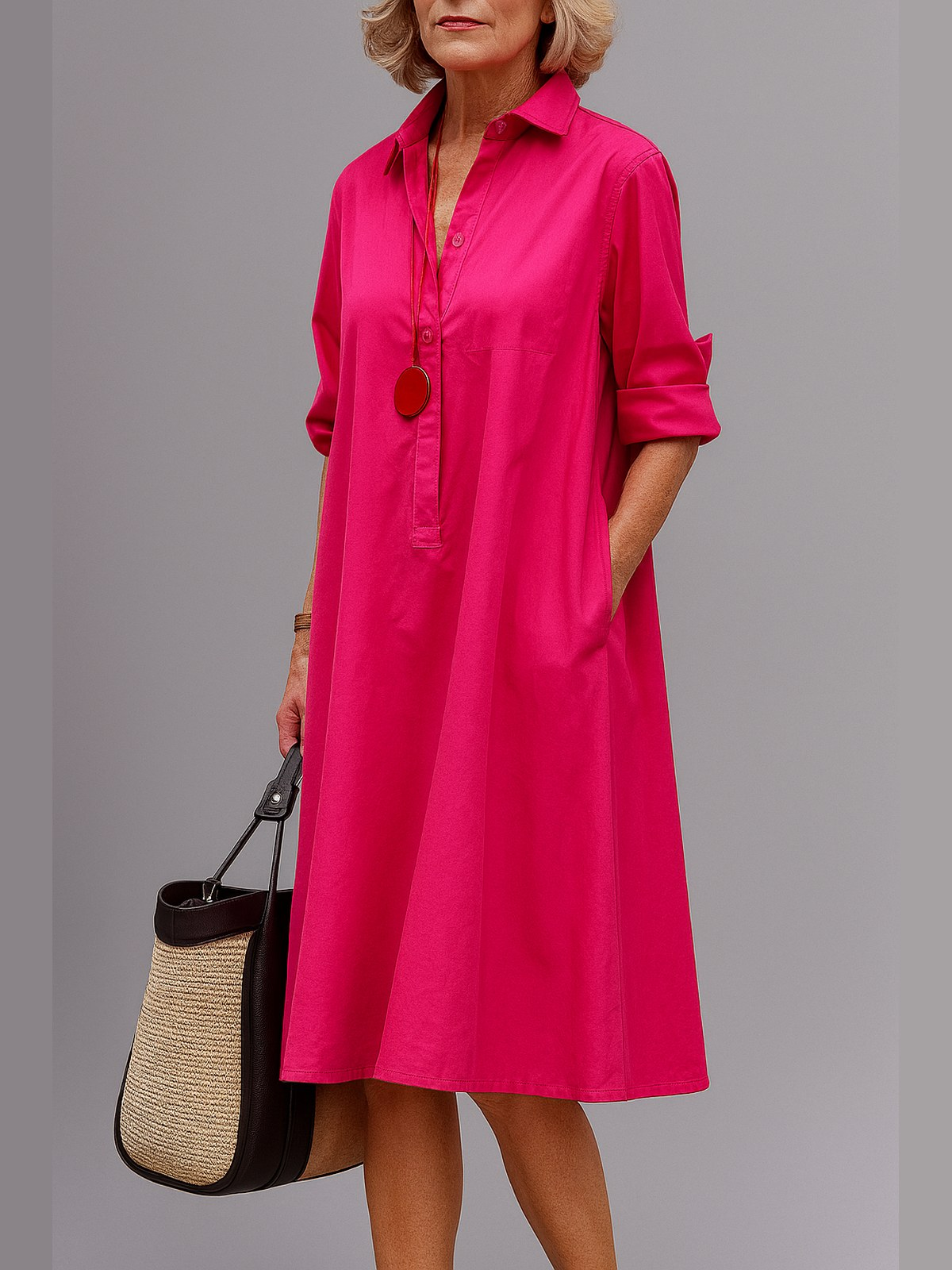 Chloe | Refined midi dress