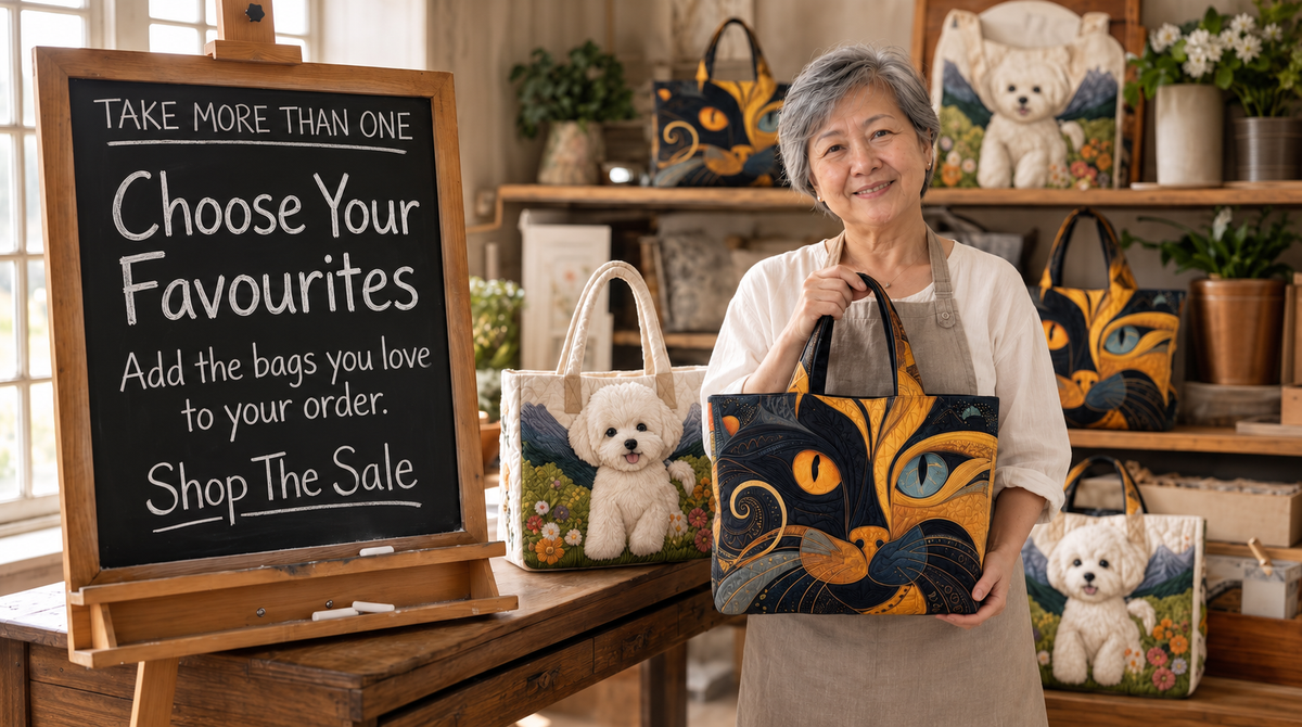 Mei Ling is retiring — every bag is free, you only pay shipping