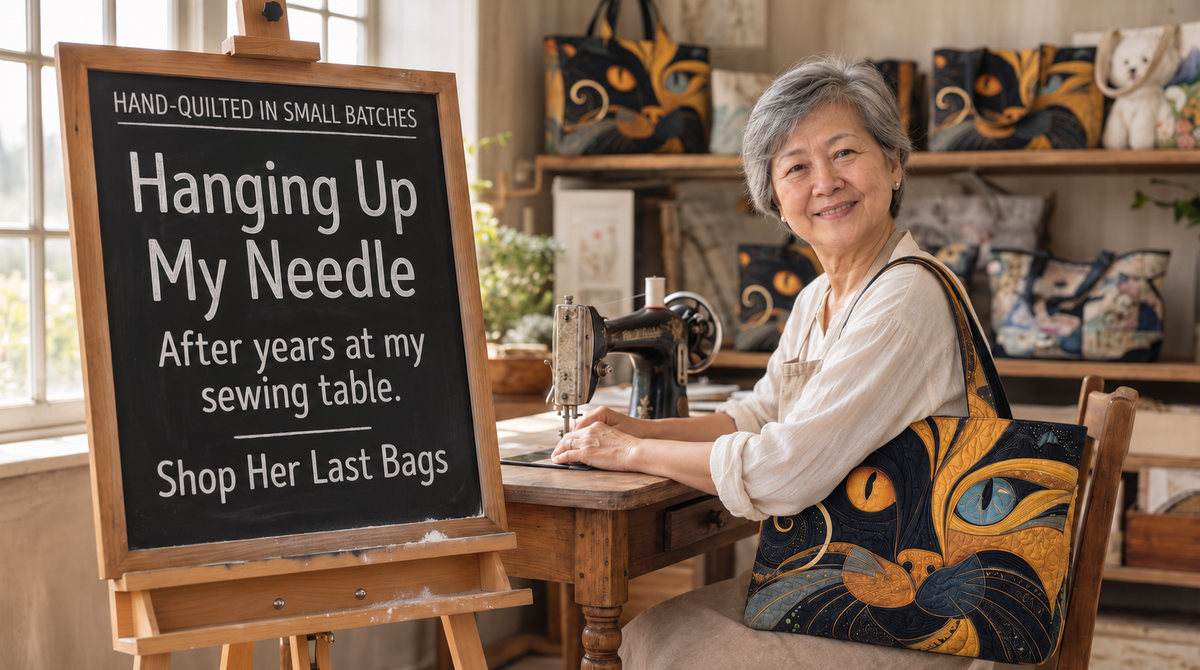 Mei Ling is retiring — every bag is free, you only pay shipping