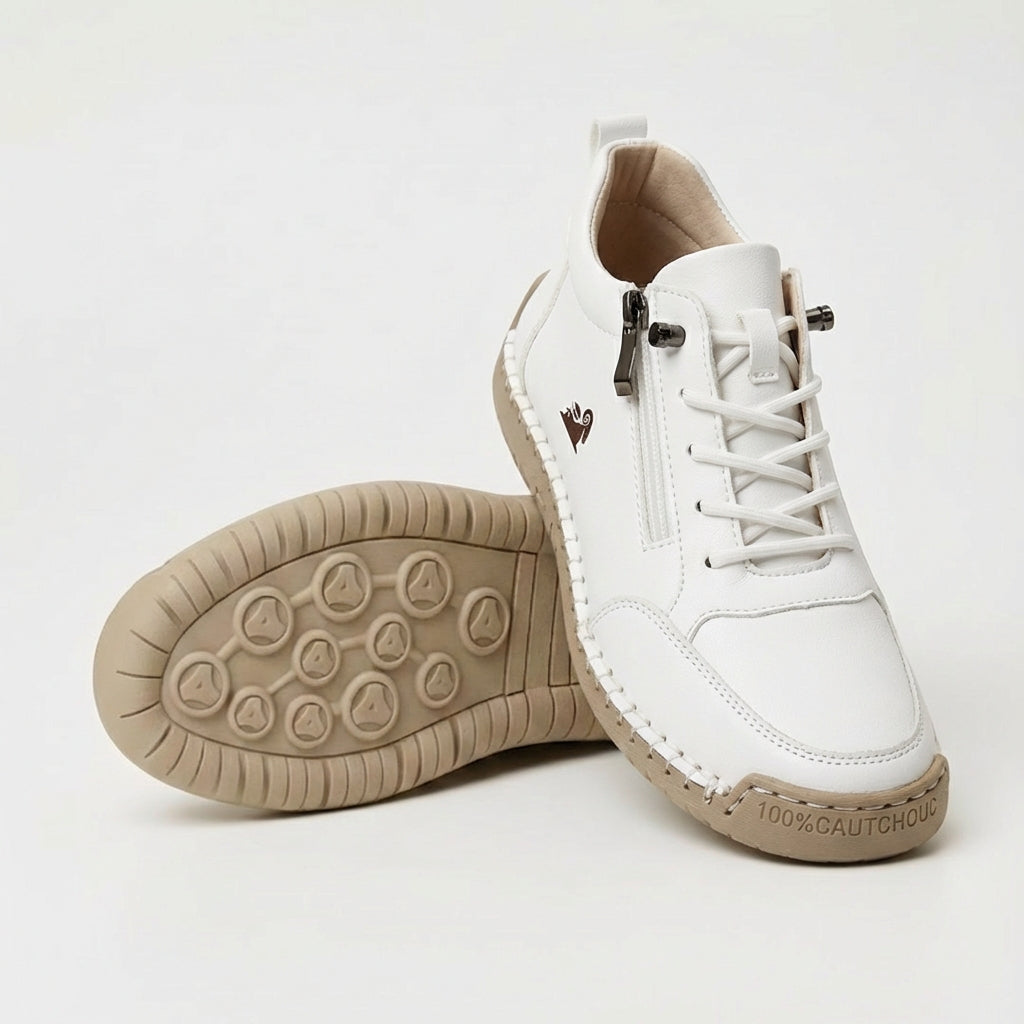 VELORA™ | Premium Cushioned Sneakers with Zip