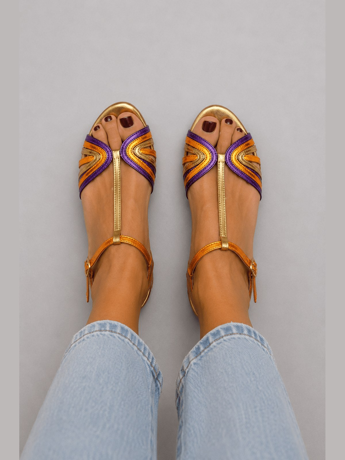 Viviana | Sandals in Mediterranean shades